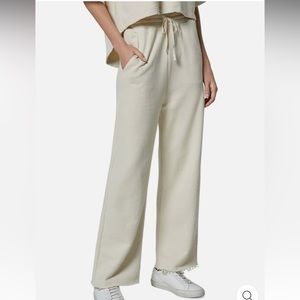 Joie raw hem wide leg lounge sweatpants
